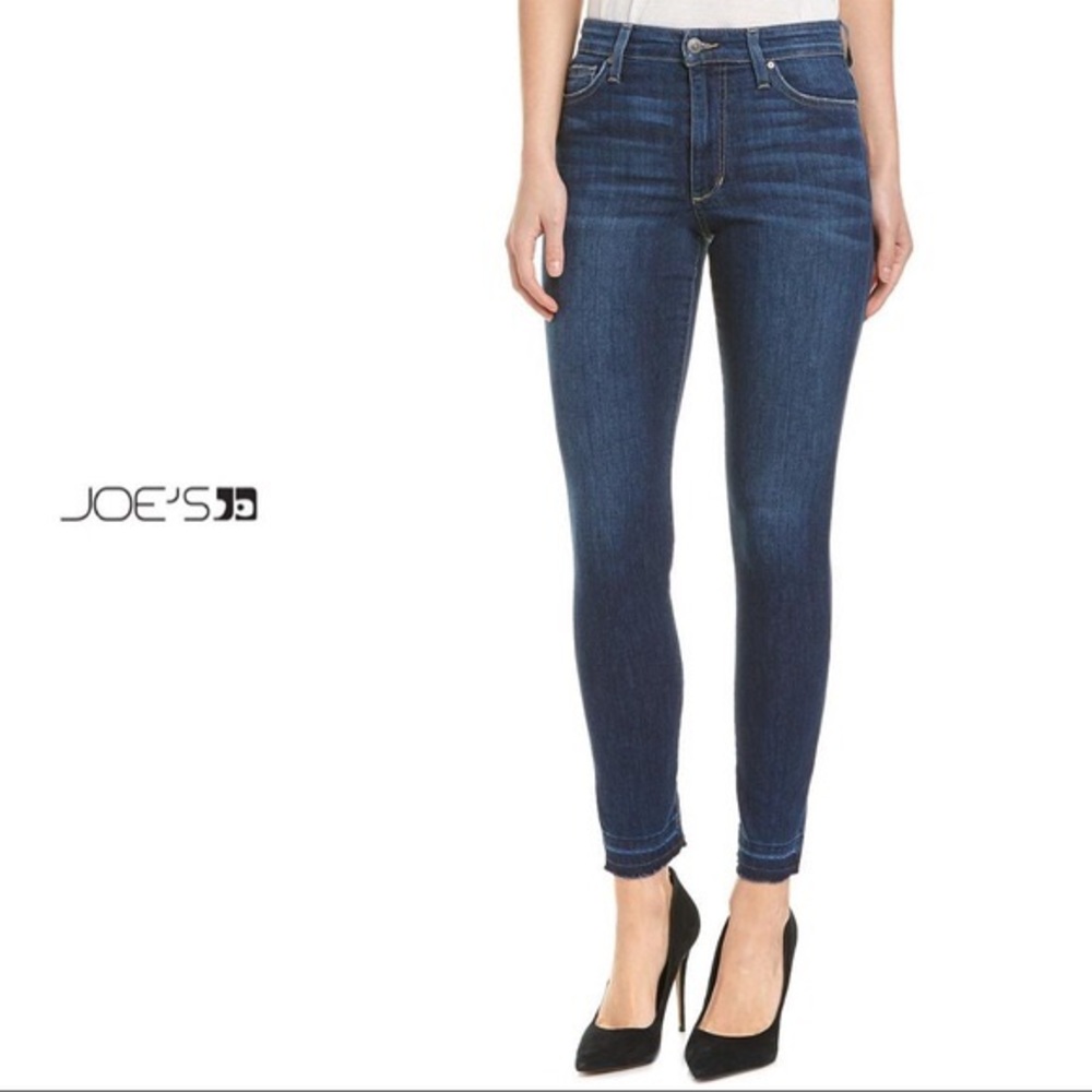 JOES Jeans Ruth Raw Edge Dark Wash Skinny Jeans 25